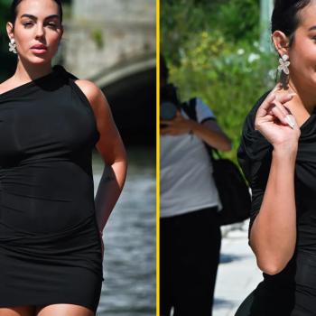 Джорджина Родригес демонстрирует свои формы в ультракоротком платье на Венецианском кинофестивале