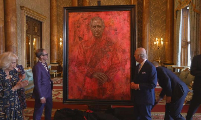 Интернет-пользователи возмущены новым портретом короля Карла III Интернет-пользователи возмущены новым портретом короля Карла III