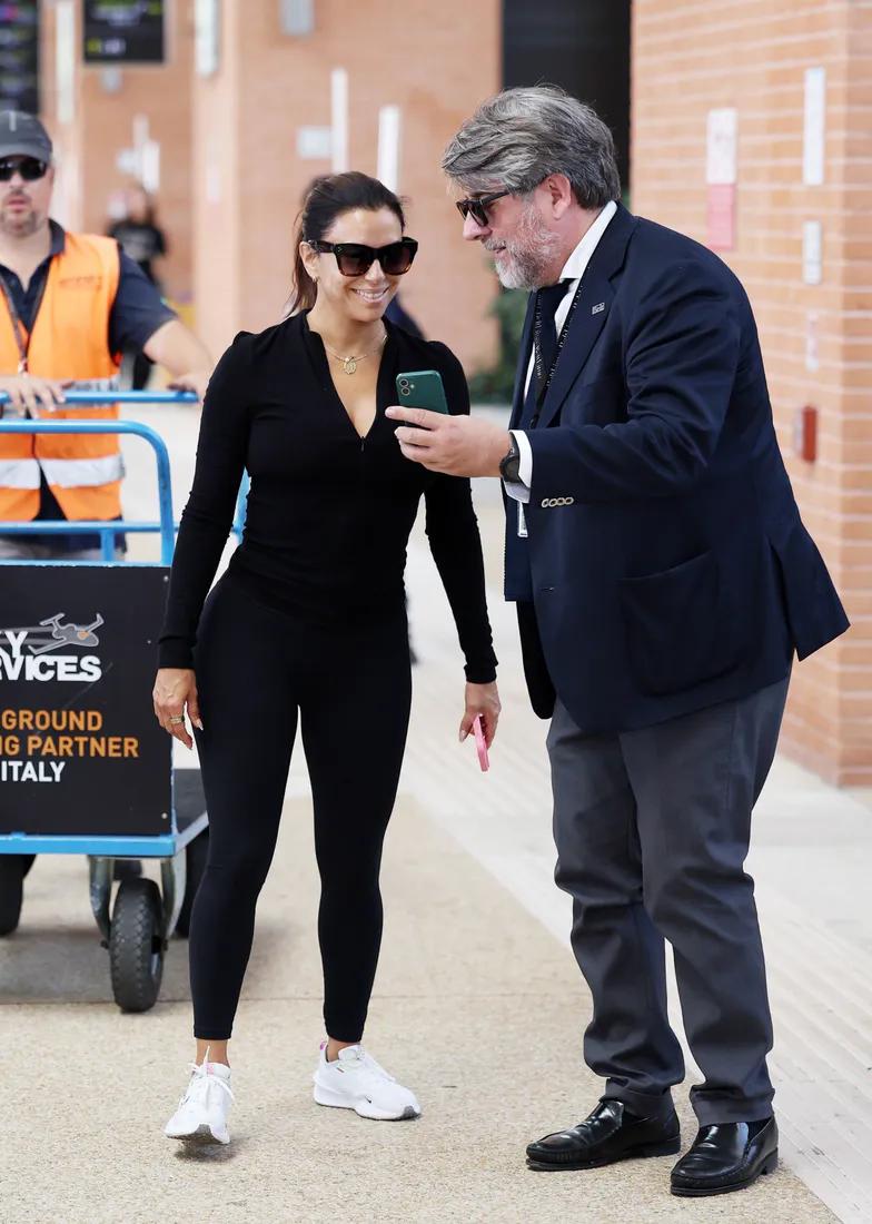 Ева Лонгория покидает Венецию Ева Лонгория покидает Венецию