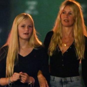 Клаудия Шиффер пригласила свою дочь на ужин в Нью-Йорке