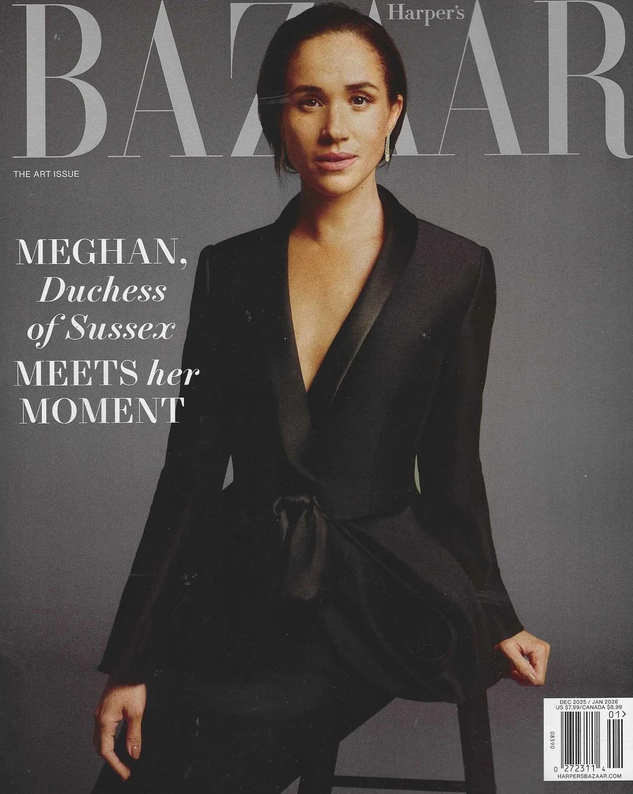 Меган Маркл  дала интервью журналу Harper's Bazaar