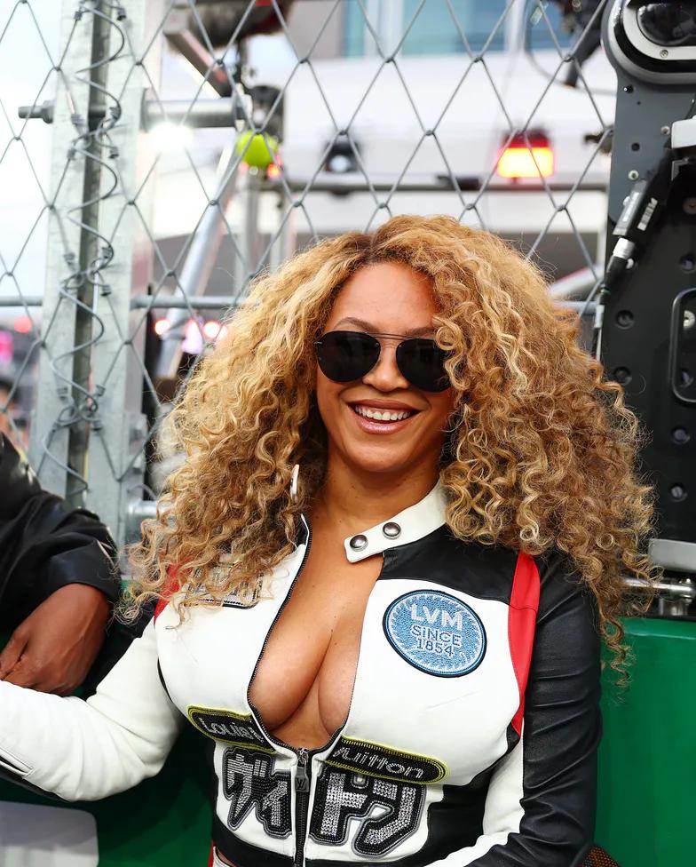Бейонсе на Гран-при Формулы-1 в Лас-Вегасе
