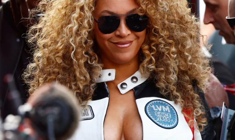 Бейонсе на Гран-при Формулы-1 в Лас-Вегасе
