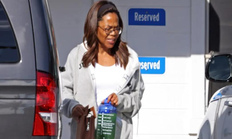 Опра Уинфри выходит из спортзала