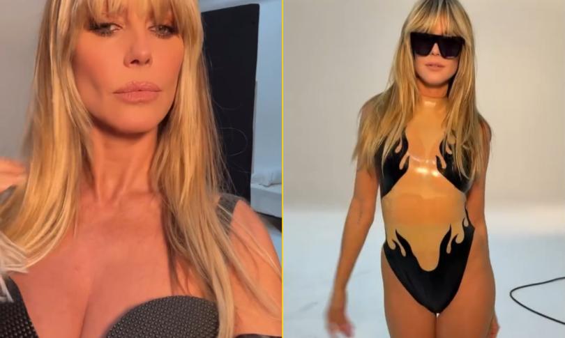 Хайди Клум приняла участие в смелой фотосессии