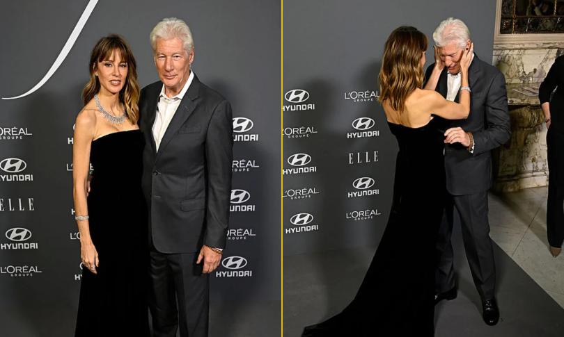 Ричард Гир с женой Алехандрой Ричард Гир с женой Алехандрой