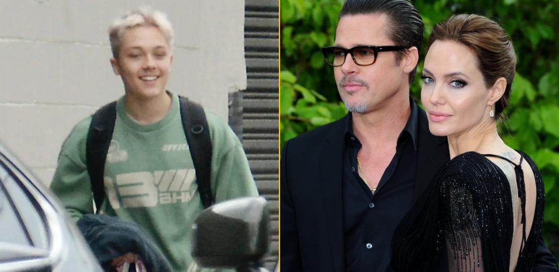 Радостный сын Анджелины Джоли и Брэда Питта идет на тренировку