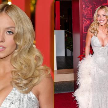 Сидни Суини покоряет всех своим платьем с глубоким вырезом