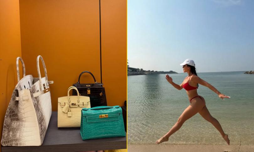 Джорджина Родригес представляет семейные фотографии и сумк