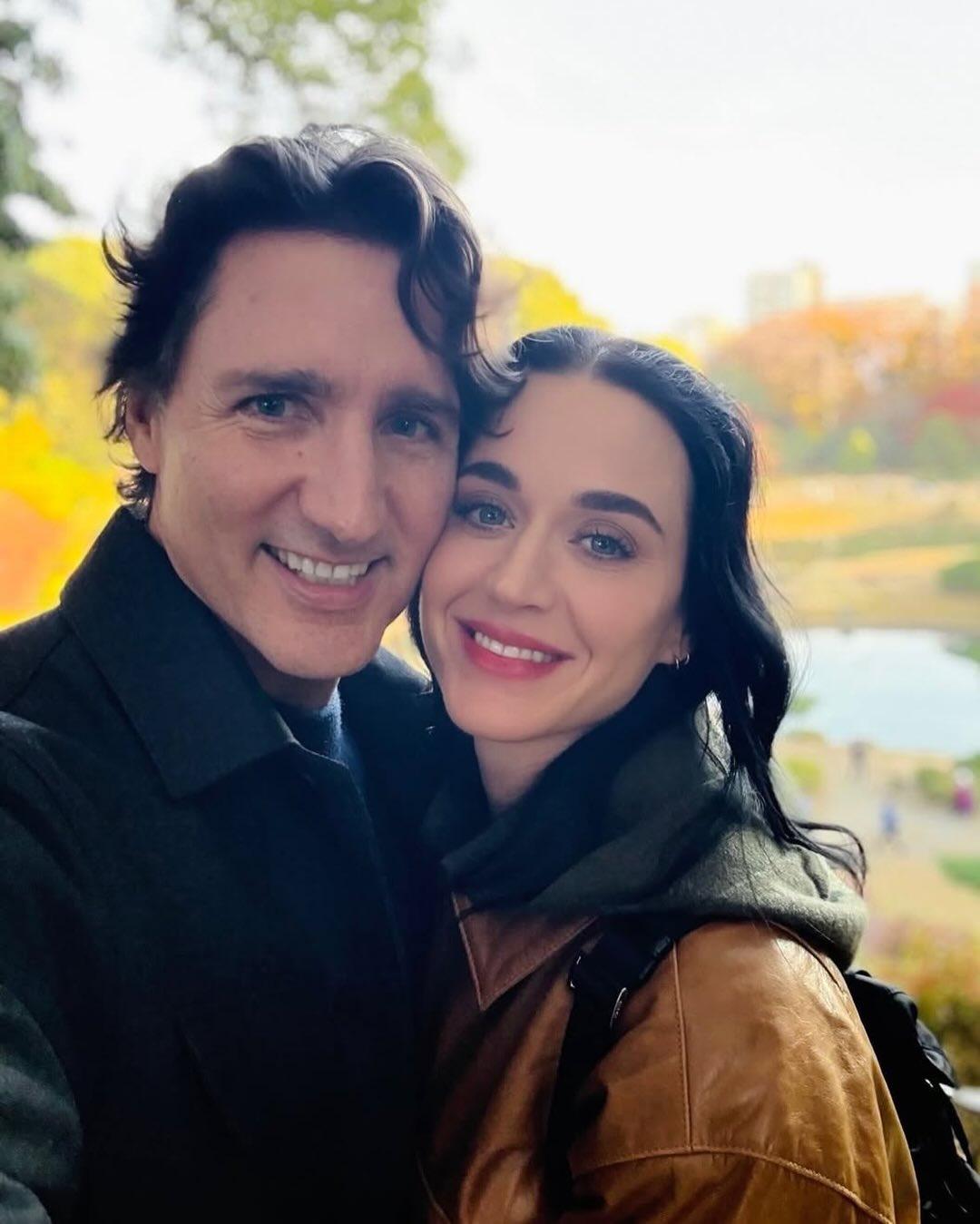 Кэти Перри и Джастин Трюдо официально вместе