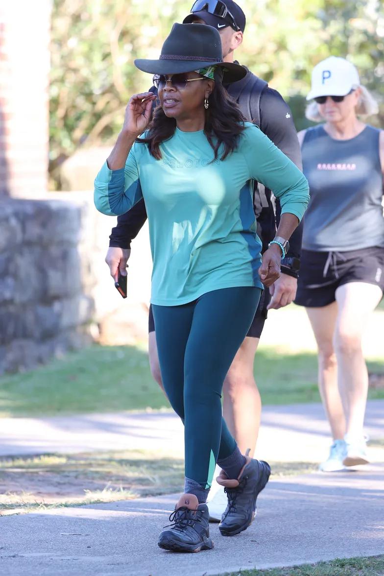 Опра Уинфри на пробежке в Сиднее Опра Уинфри на пробежке в Сиднее