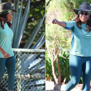 Опра Уинфри, которая становится все стройнее, не останавливается и продолжает бегать трусцой