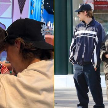 Милли Бобби Браун, ее муж и их приемная дочь отправляются за рождественскими покупками в Нью-Йорк