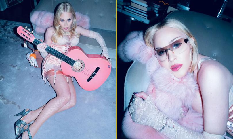 Мадонна демонстрирует свою силу в студии звукозаписи