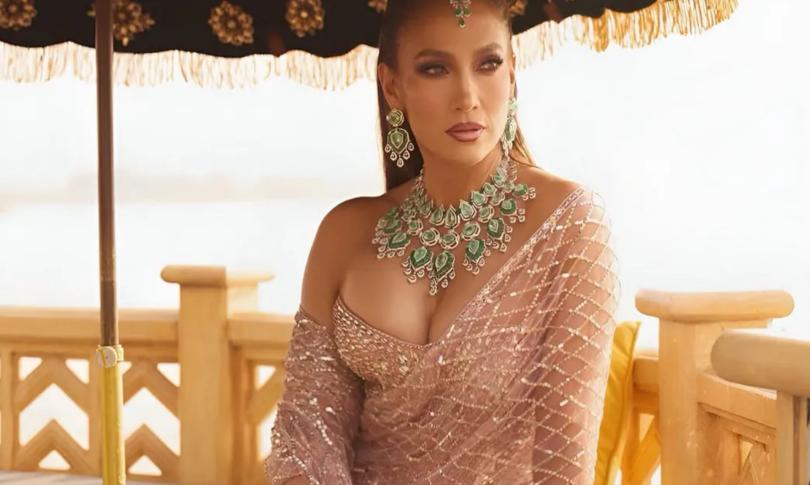 Дженнифер Лопес на свадьбе индийского миллиардера