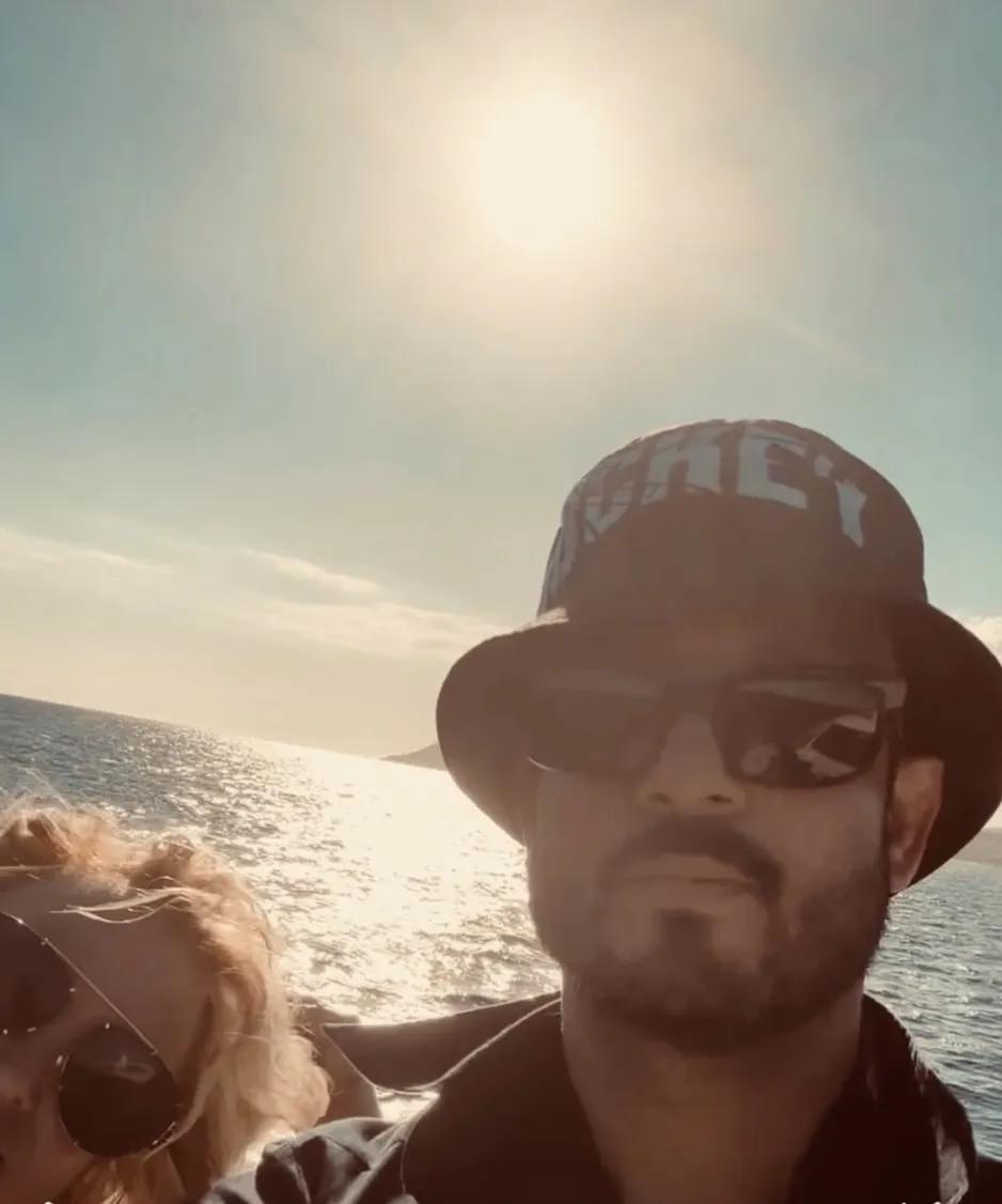 Бритни Спирс с новым парнем на яхте