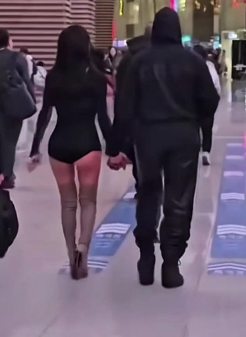 Канье Уэст и Бьянка Цензори