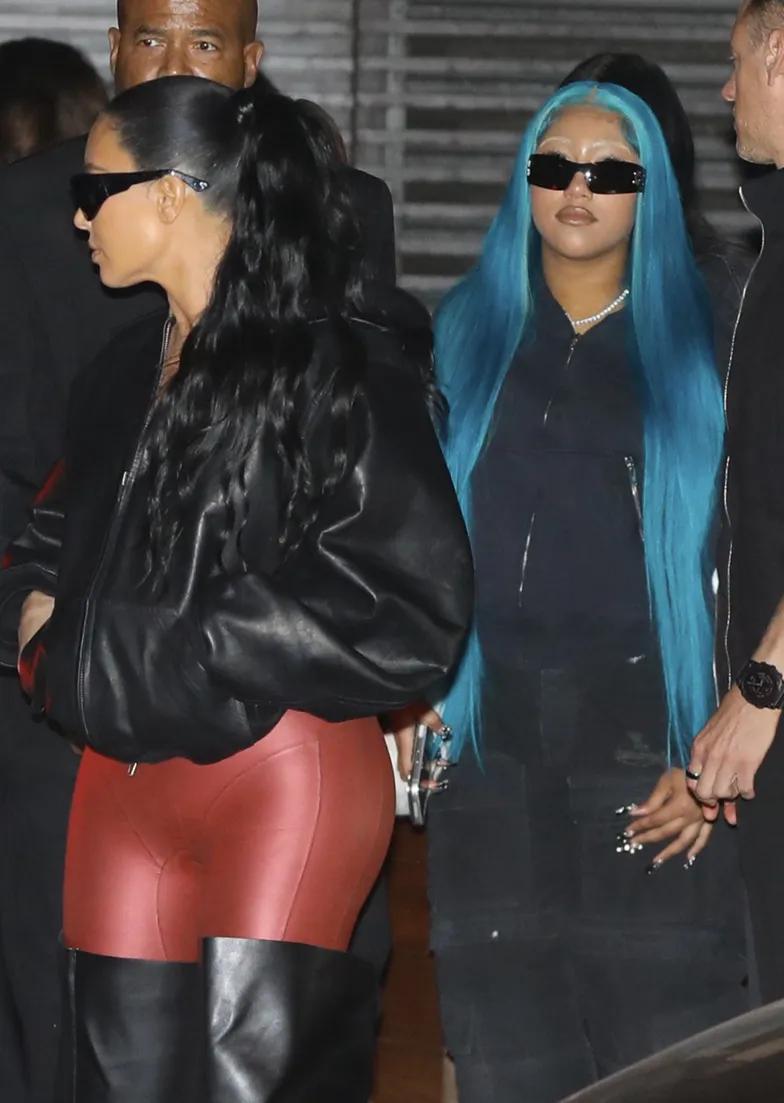 Ким Кардашьян и Норт Уэст сфотографированы в Малибу