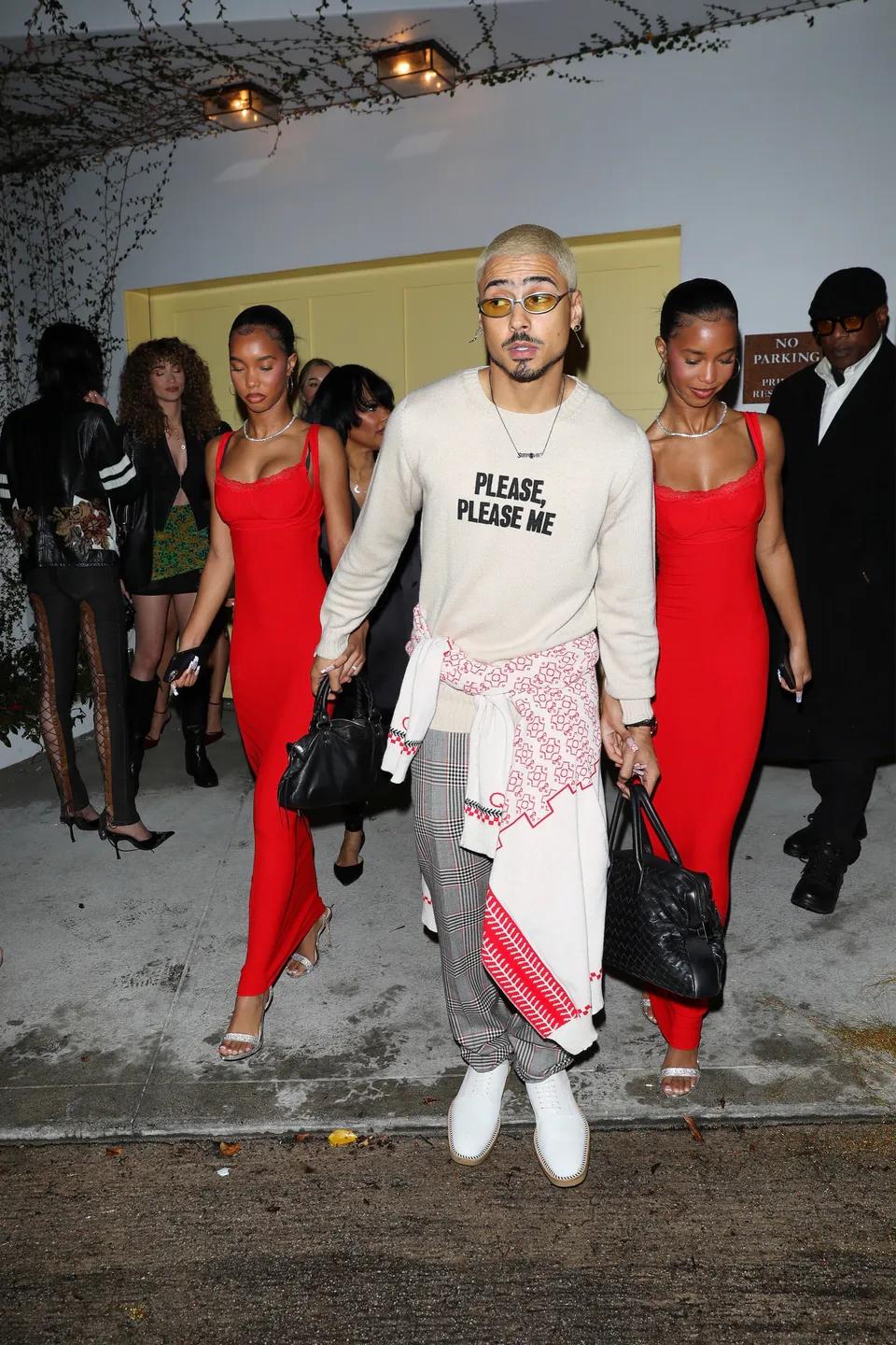 Джесси Джеймс и Д'Лила Стар Комбс на вечеринке