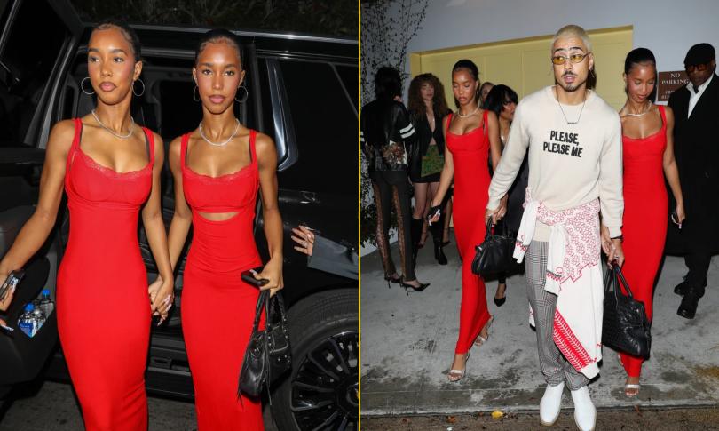 Джесси Джеймс и Д'Лила Стар Комбс на вечеринке