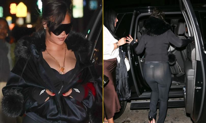 Рианна на вечеринке