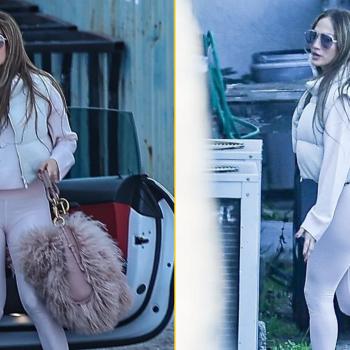 56-летняя Дженнифер Лопес проходит тест в обтягивающих леггинсах, демонстрируя свою знаменитую попу