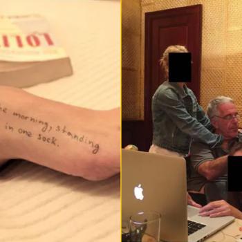 Обнародованы новые шокирующие фотографии «обнаженных» тел Эпштейна: педофил написал цитаты из «Лолиты» на телах молодых женщин