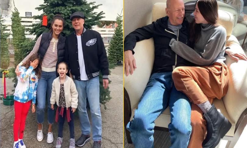 Эмма Хеминг и Брюс Уиллис