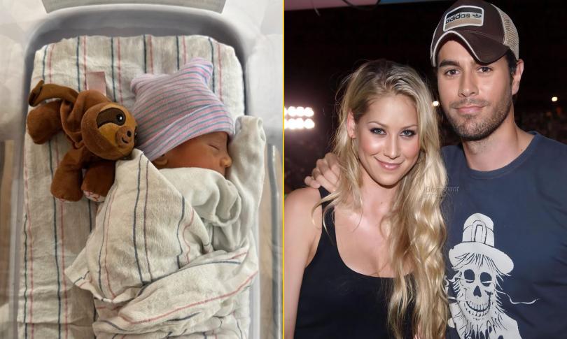 У Энрике Иглесиаса и Анны Курниковой родился четвертый ребенок