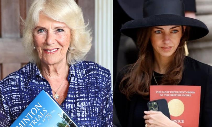 Королева Камилла и Роуз Хэнбери