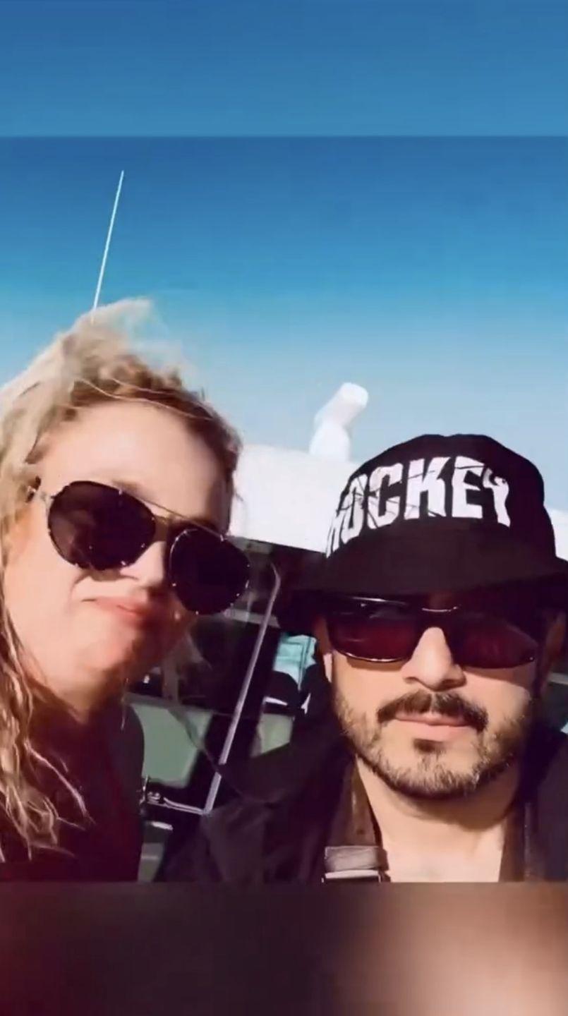 Бритни Спирс на яхте с новым возлюбленным?