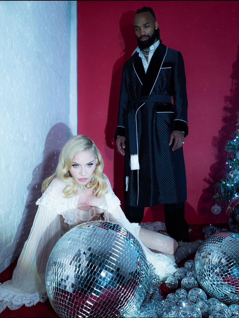 Рождественская фотосессия Мадонны