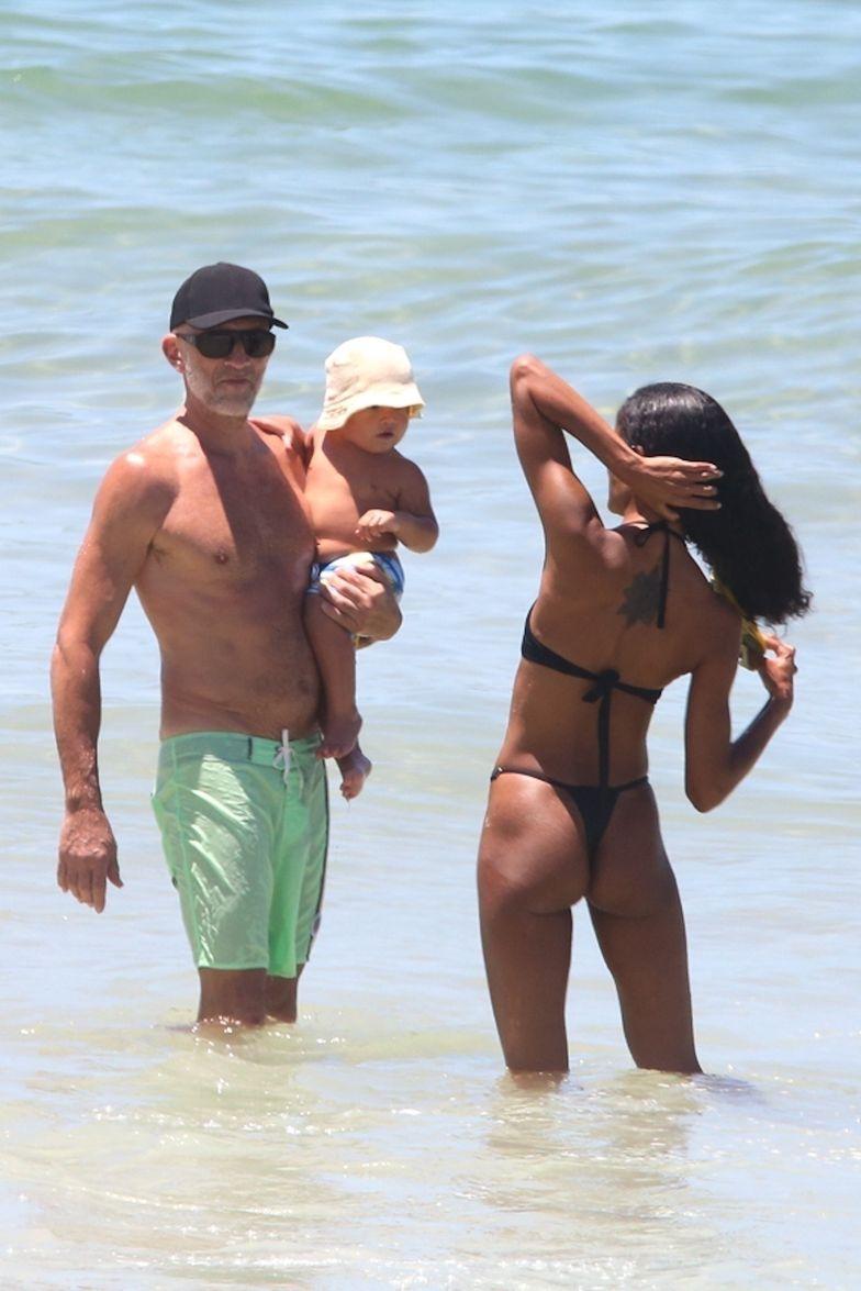 Венсан Кассель и Нара Баптиста в Рио-де-Жанейро, декабрь 2025 г.