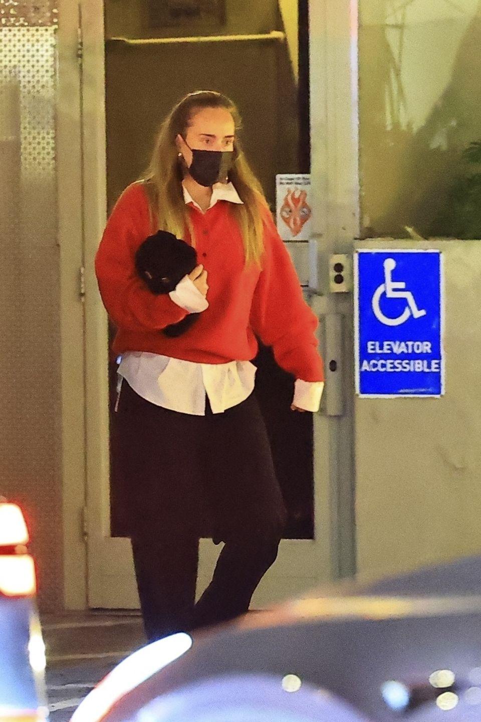 Адель и Рич Пол были замечены в Лос-Анджелесе во время праздников.