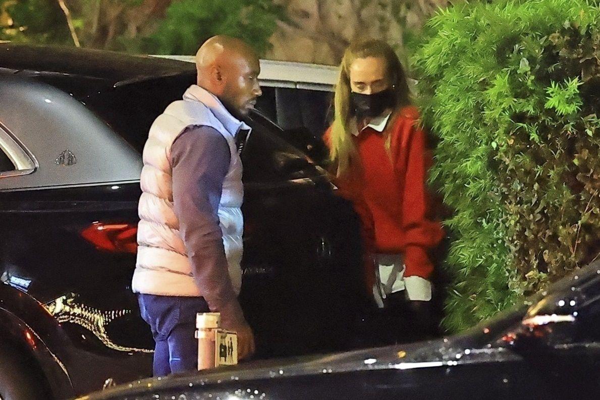 Адель и Рич Пол были замечены в Лос-Анджелесе во время праздников.