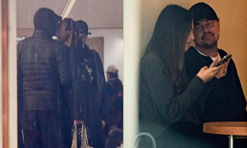 Леонардо Ди Каприо и Виттория Черетти сладко целуются