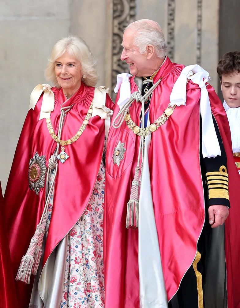 Король Карл III и королева Камилл