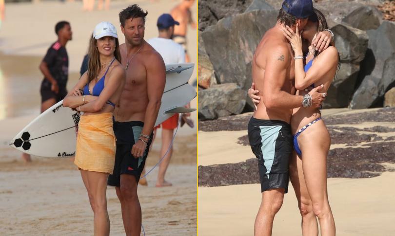 Алессандра Амбросио устроила пляжную фотосессию в Бразилии