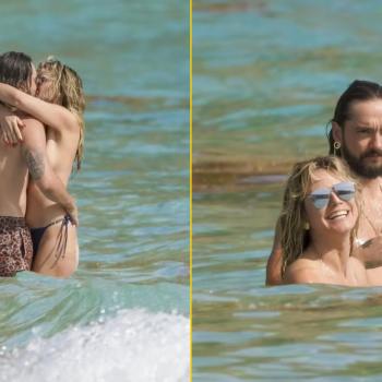 Хайди Клум снова не нашла верх от бикини: отпуск в Сен-Барте продолжается