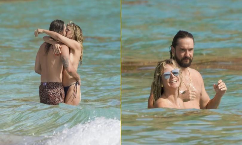 Хайди Клум снова не нашла верх от бикини: отпуск в Сен-Барте продолжается