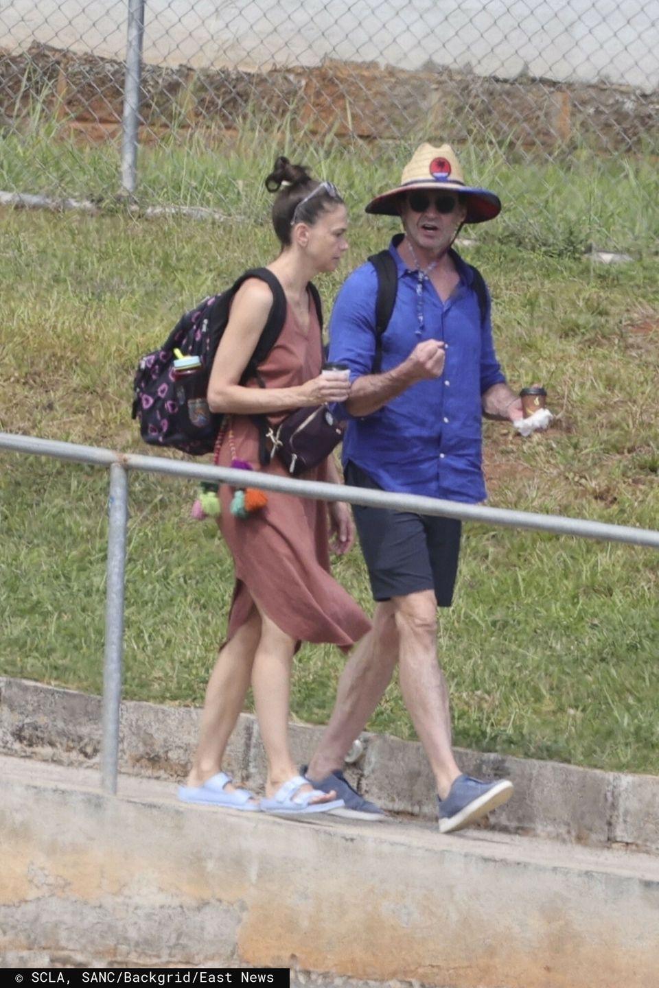 Хью Джекман и Саттон Фостер отдыхают в Коста-Рике.