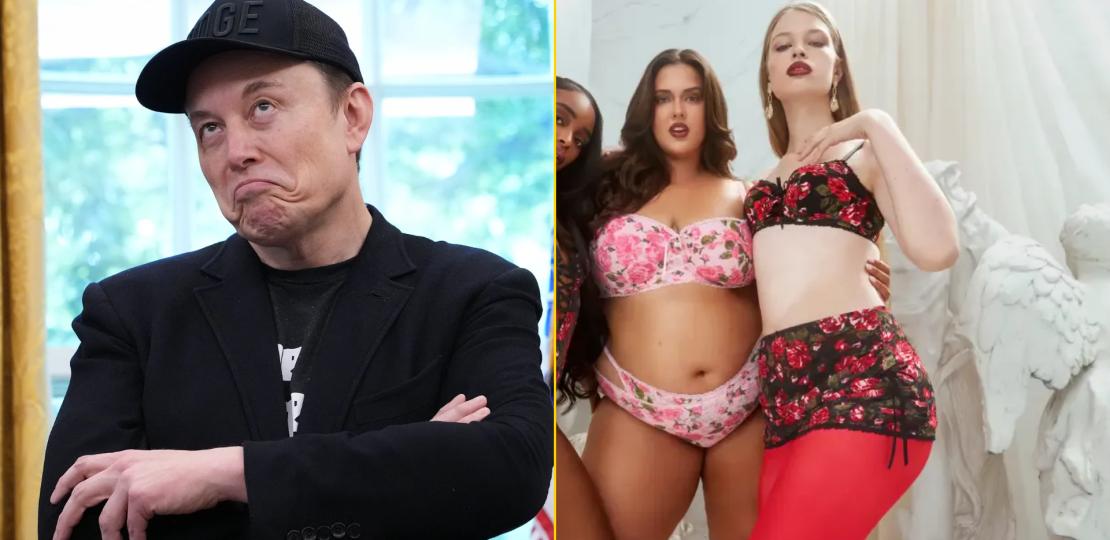 Трансгендерная дочь Илона Маска позирует в нижнем белье JUST UNDERWEAR