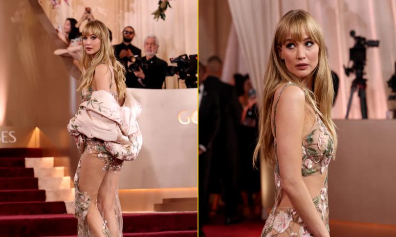 Дженнифер Лоуренс - церемония вручения премии «Золотой глобус» 2026