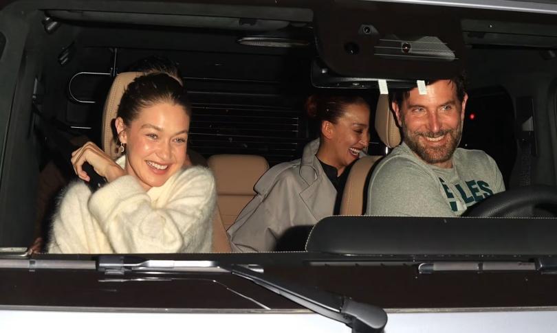 Брэдли Купер и Джиджи Хадид направляются на ужин.