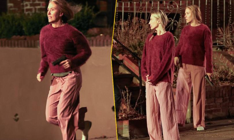 Скарлетт Йоханссон заметили на съемках нового «Экзорциста» в Нью-Йорке