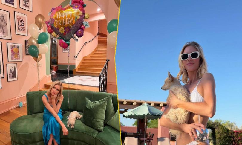 Бриттани Сноу ярко отметила 40-летие у бассейна и поделилась мыслями о принятии себя