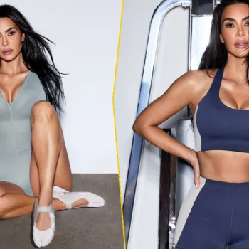 Ким Кардашьян показала один из самых удачных образов Nike x Skims