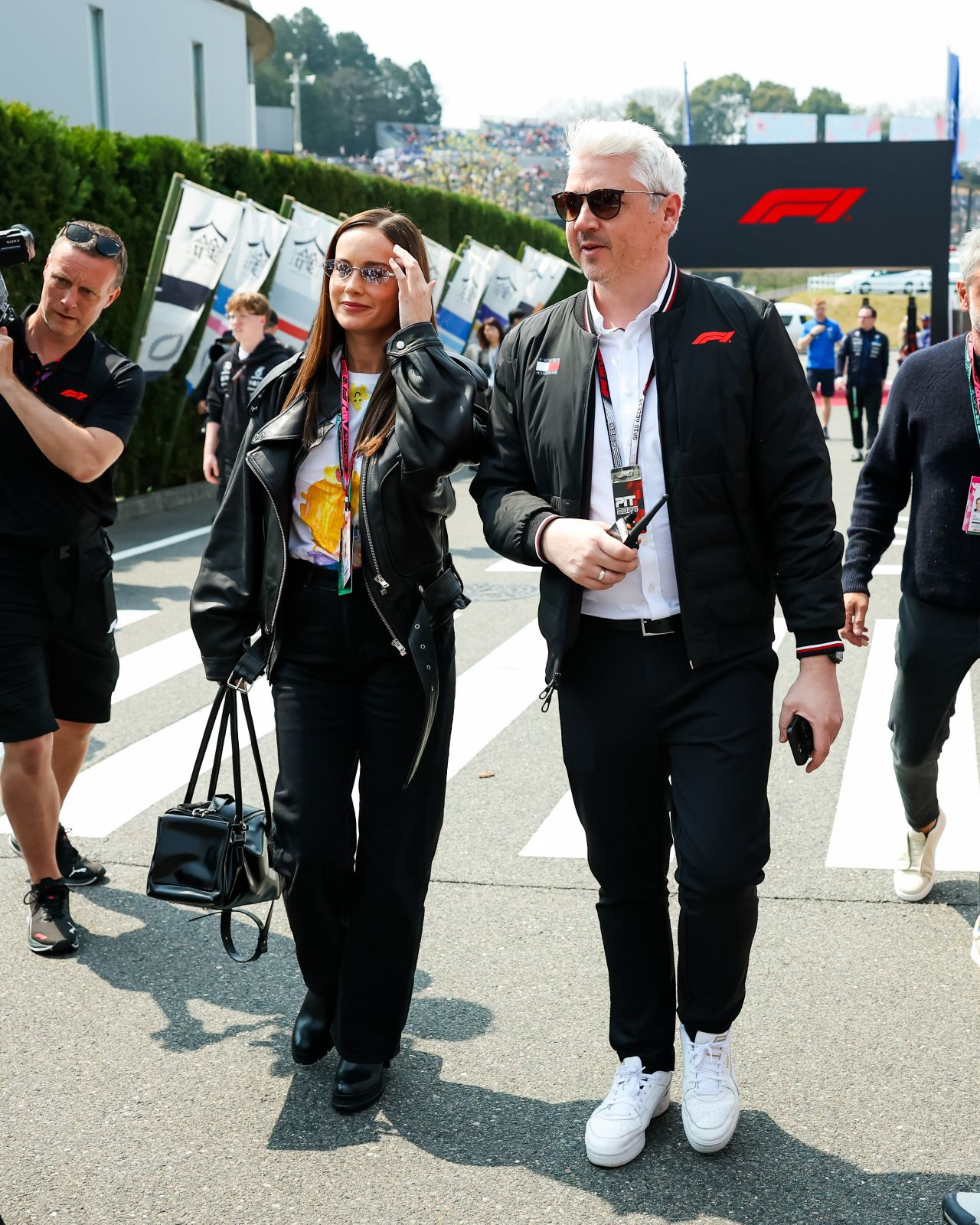 Бри Ларсон на Гран-при Японии Формулы-1 в Сузуке, март 2026 года