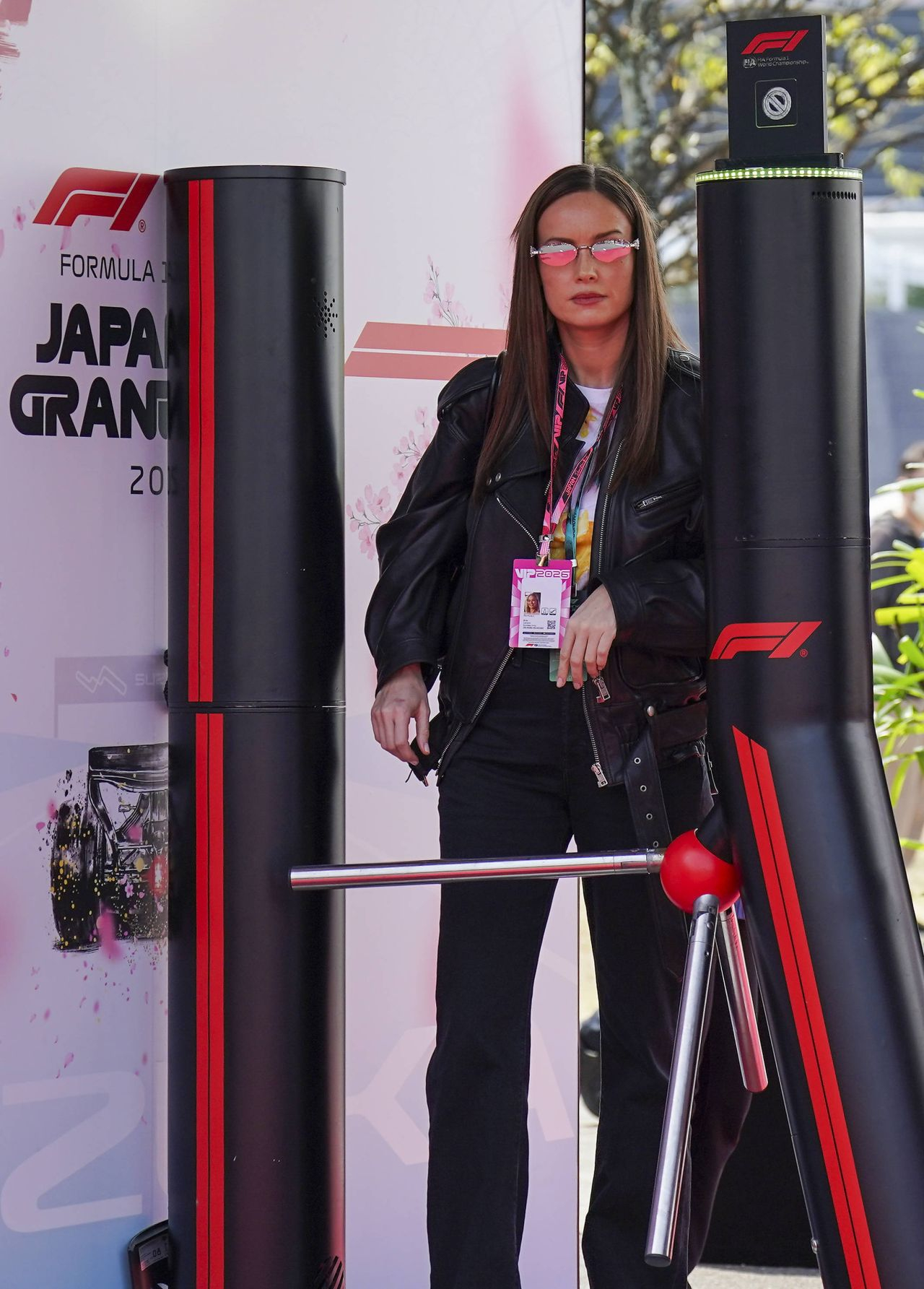 Бри Ларсон на Гран-при Японии Формулы-1 в Сузуке, март 2026 года