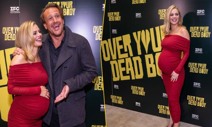 Самара Уивинг выбрала смелый монохромный образ на премьере «Over Your Dead Body»